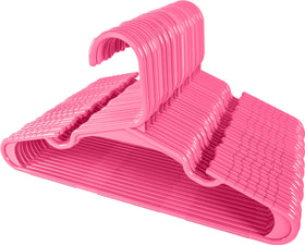 Utopia Home pink baby hangers suit travel and daycare use