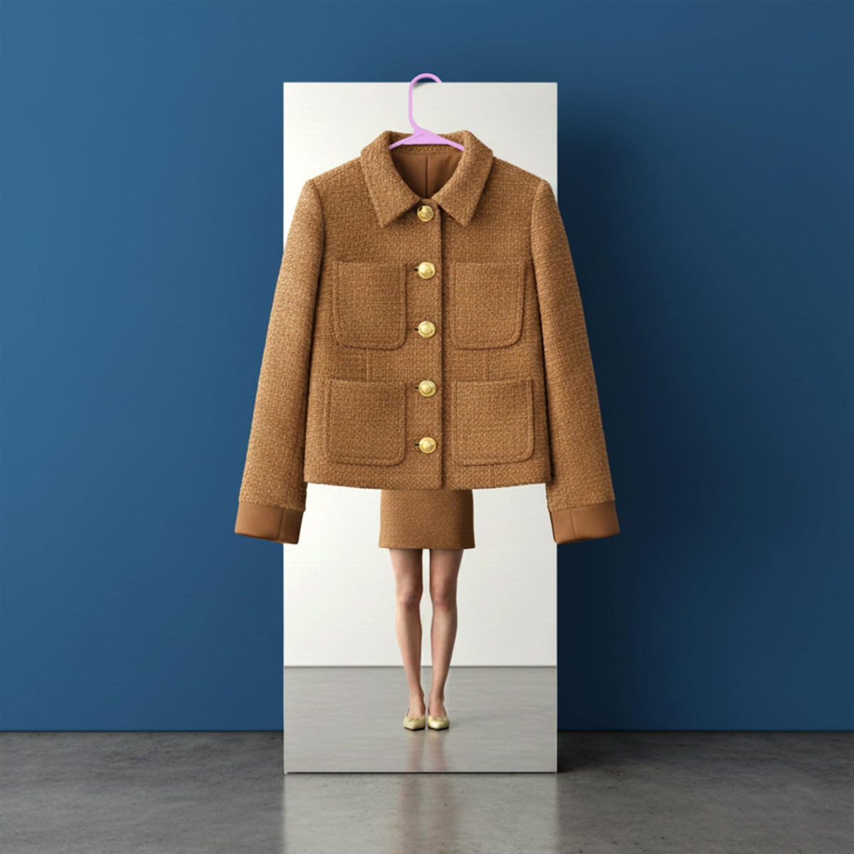 Utopia Home pink closet solution that enhances outfit visibility