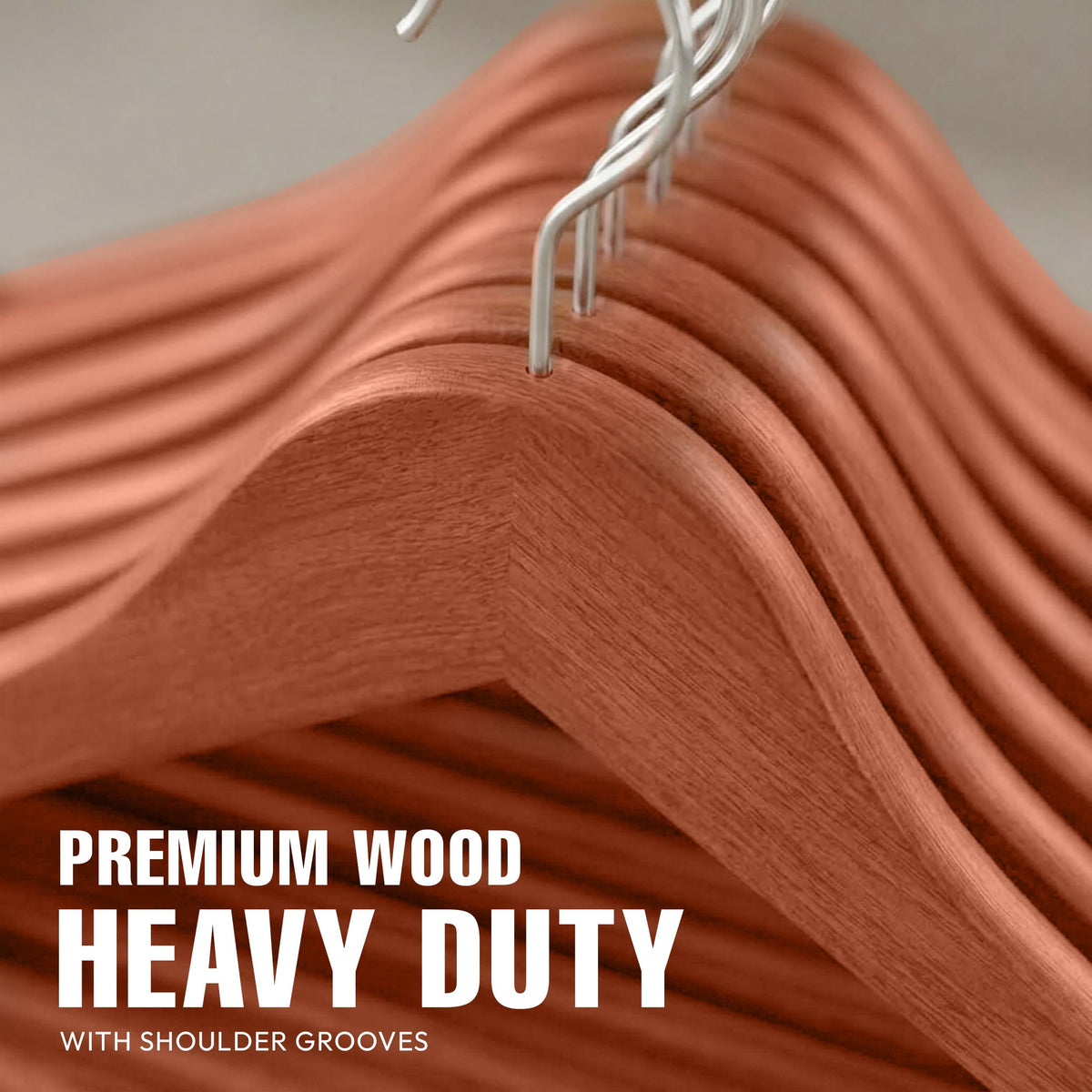 Utopia Home hangers with non-slip notches keep dresses and tops secure and wrinkle-free.