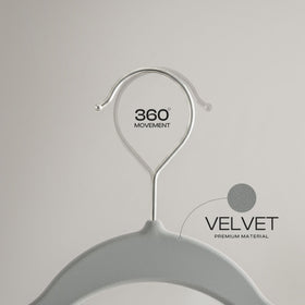 Utopia Home velvet hangers premium ABS material for durability