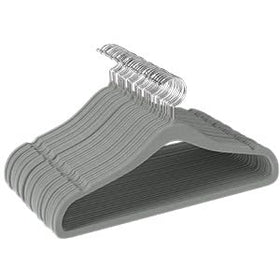 Utopia Home velvet hangers slim profile saves closet space