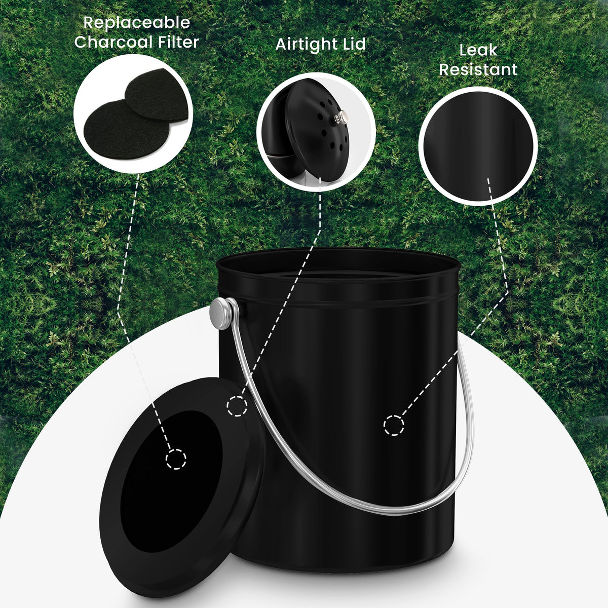 Utopia Kitchen spare filter extends freshness between replacements for easier maintenance.
