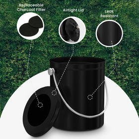 Utopia Kitchen spare filter extends freshness between replacements for easier maintenance.