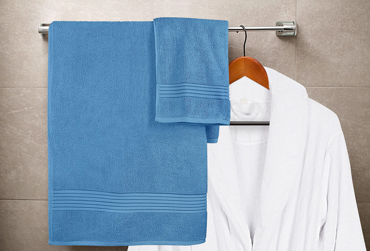 Utopia Towels 500 GSM fabric close-up emphasizing durability and premium feel.