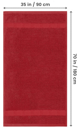 Utopia Towels 600gsm ring-spun cotton close-up showing plush softness