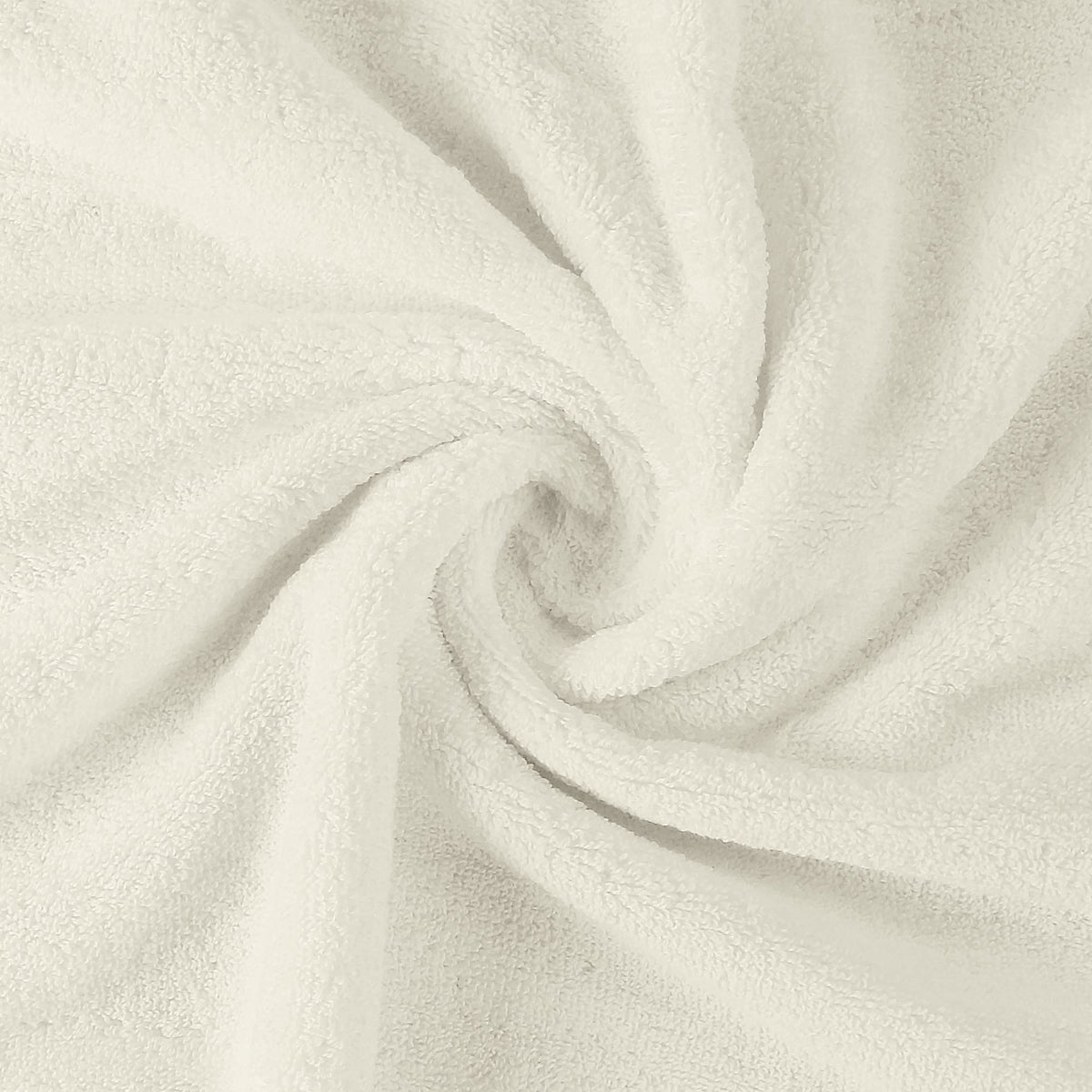Utopia Towels 600 GSM ring-spun cotton texture shown for absorbent luxury