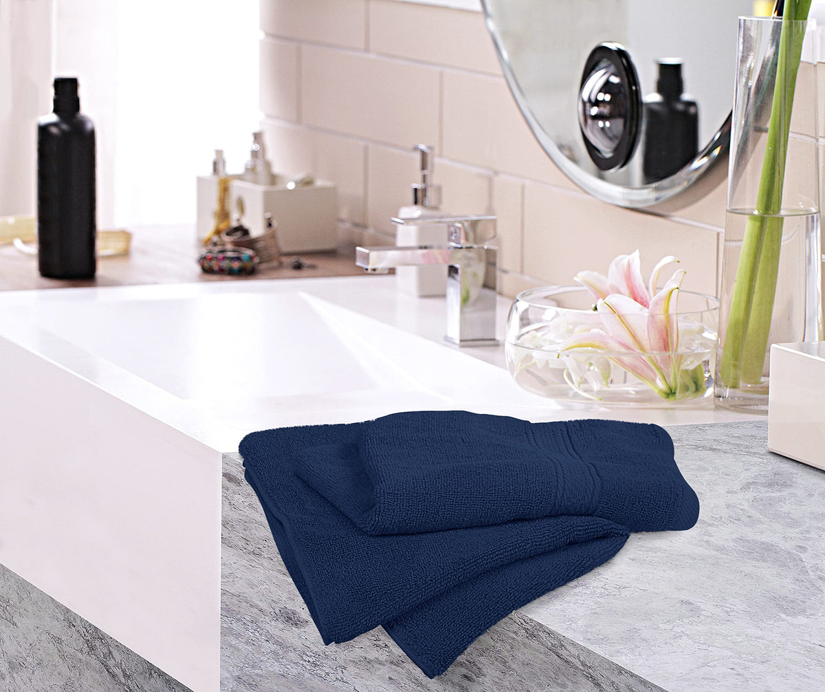 Utopia Towels 600 GSM weight delivering plush absorption.