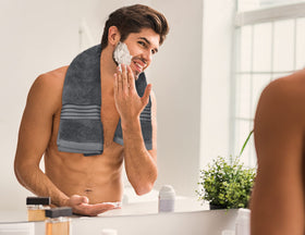 Utopia Towels bathroom scene, hotel-style luxury for home