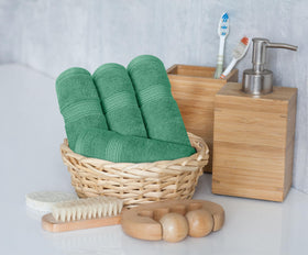Utopia Towels Bathroom Spa Hotel setup, versatile use scenarios.