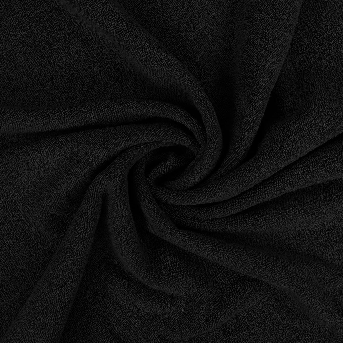 Utopia Towels soft touch image conveys luxurious comfort after shower.