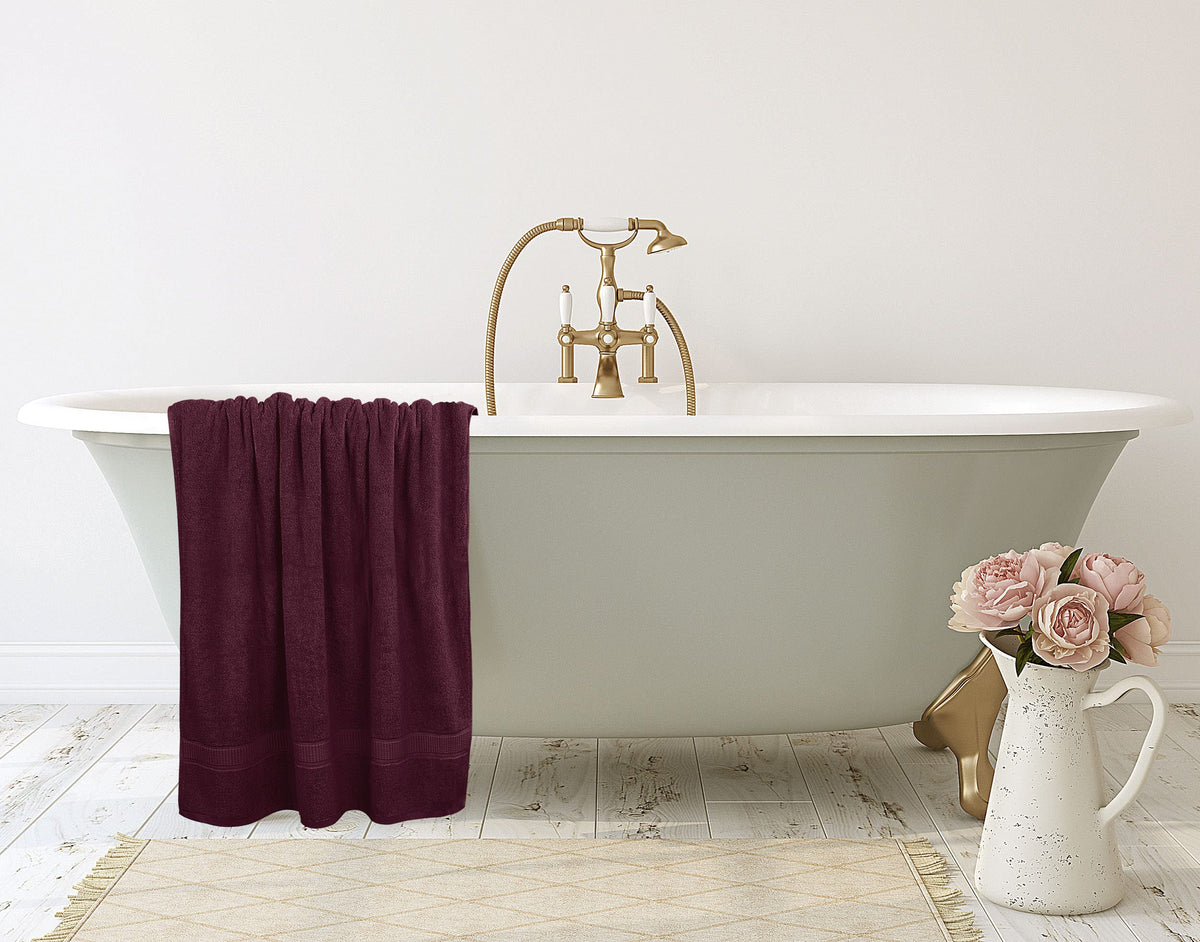 Utopia Towels 600 GSM fabric shows fullness after washing