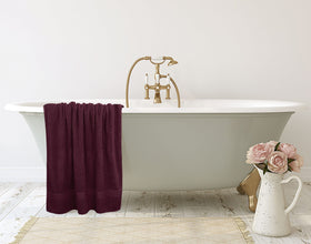 Utopia Towels 600 GSM fabric shows fullness after washing