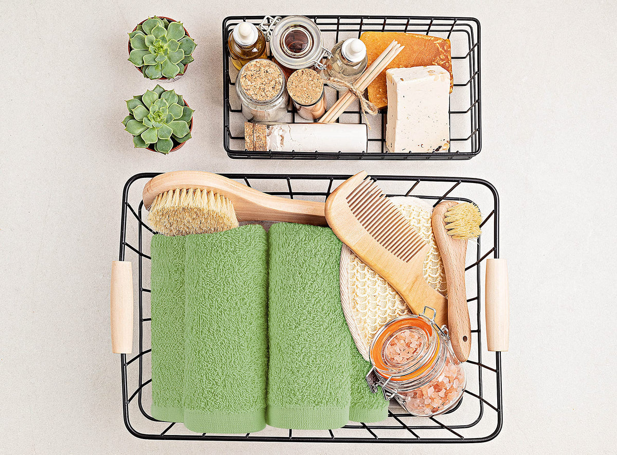Utopia Towels color-fast fabric helps prevent dye transfer during use