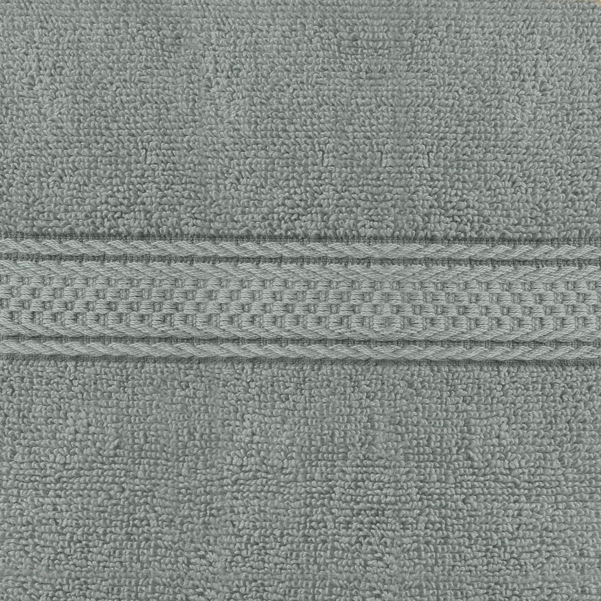 Utopia Towels cool grey tone packaging complements modern bathrooms