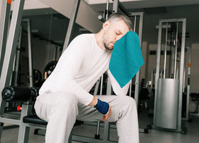 Utopia Towels in a bathroom setting, perfect for quick hand drying.