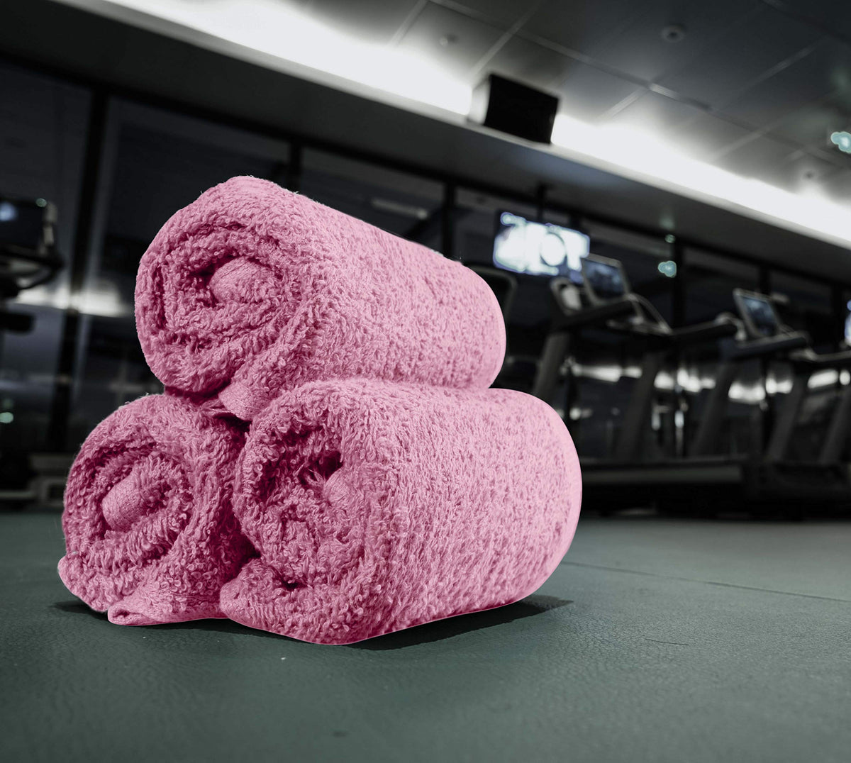 Utopia Towels dusty pink color highlight for a stylish bathroom accent.