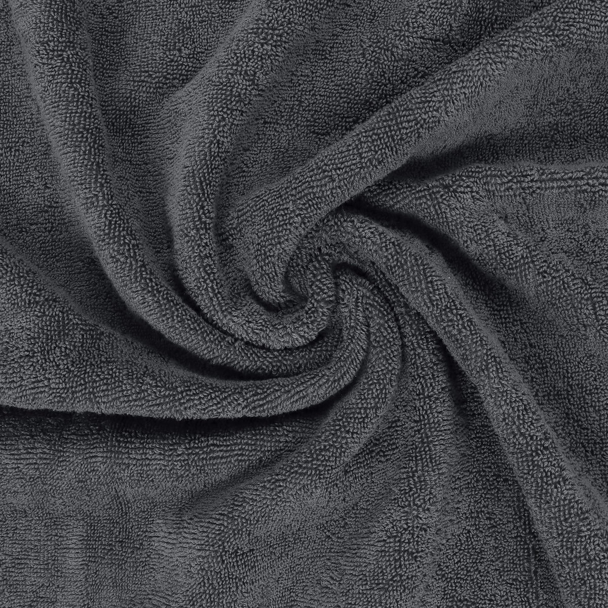 Utopia Towels grey hand towels ideal for quick drying and everyday hand use.