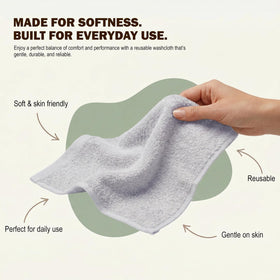 Utopia Towels highly absorbent washcloths, quick-drying and long-lasting.