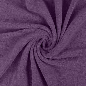 Utopia Towels hotel-quality towel in plum ideal for a spa-like experience.
