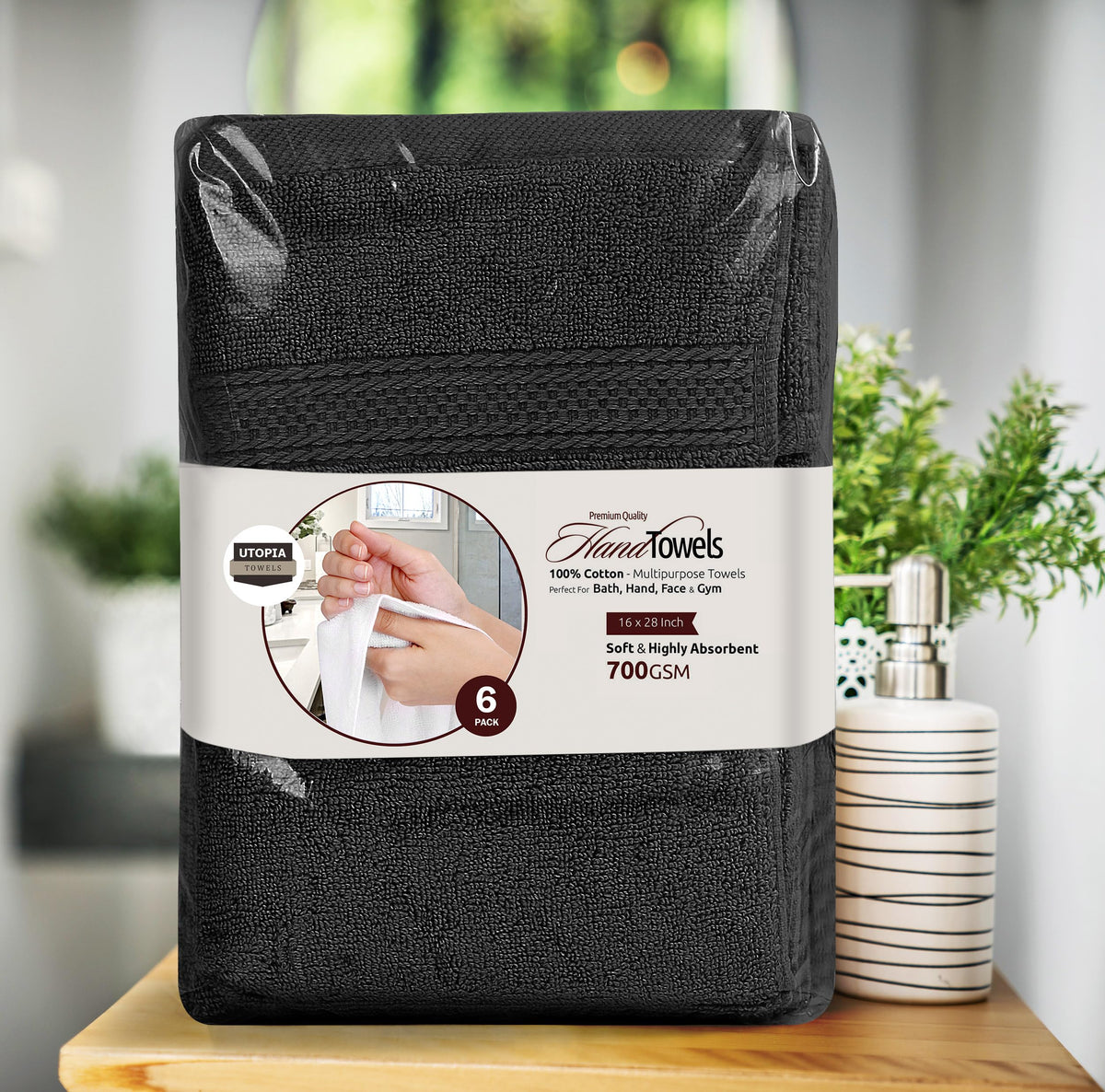 Utopia Towels ideal for hotel or spa-inspired spaces hosting guests comfortably.