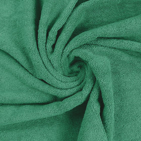 Utopia Towels Hunter Green colorway for spa-like ambiance.