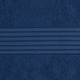 Textured cotton detail of Utopia towels indicating lasting softness