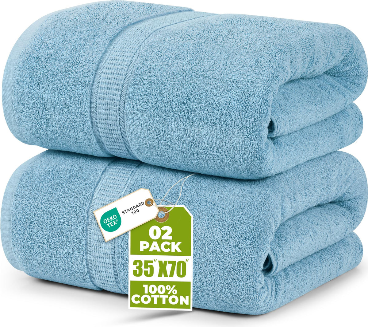 Utopia Towels luxurious jumbo bath sheet 35x70 inches for full-body drying