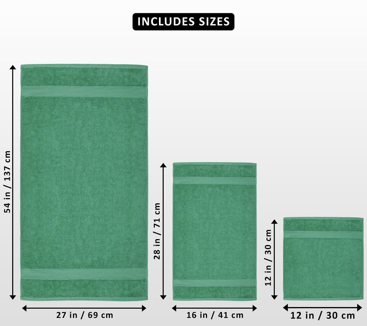 Utopia Towels Majestic Plush 2 Hand Towels 16x28 inches, fast-drying.