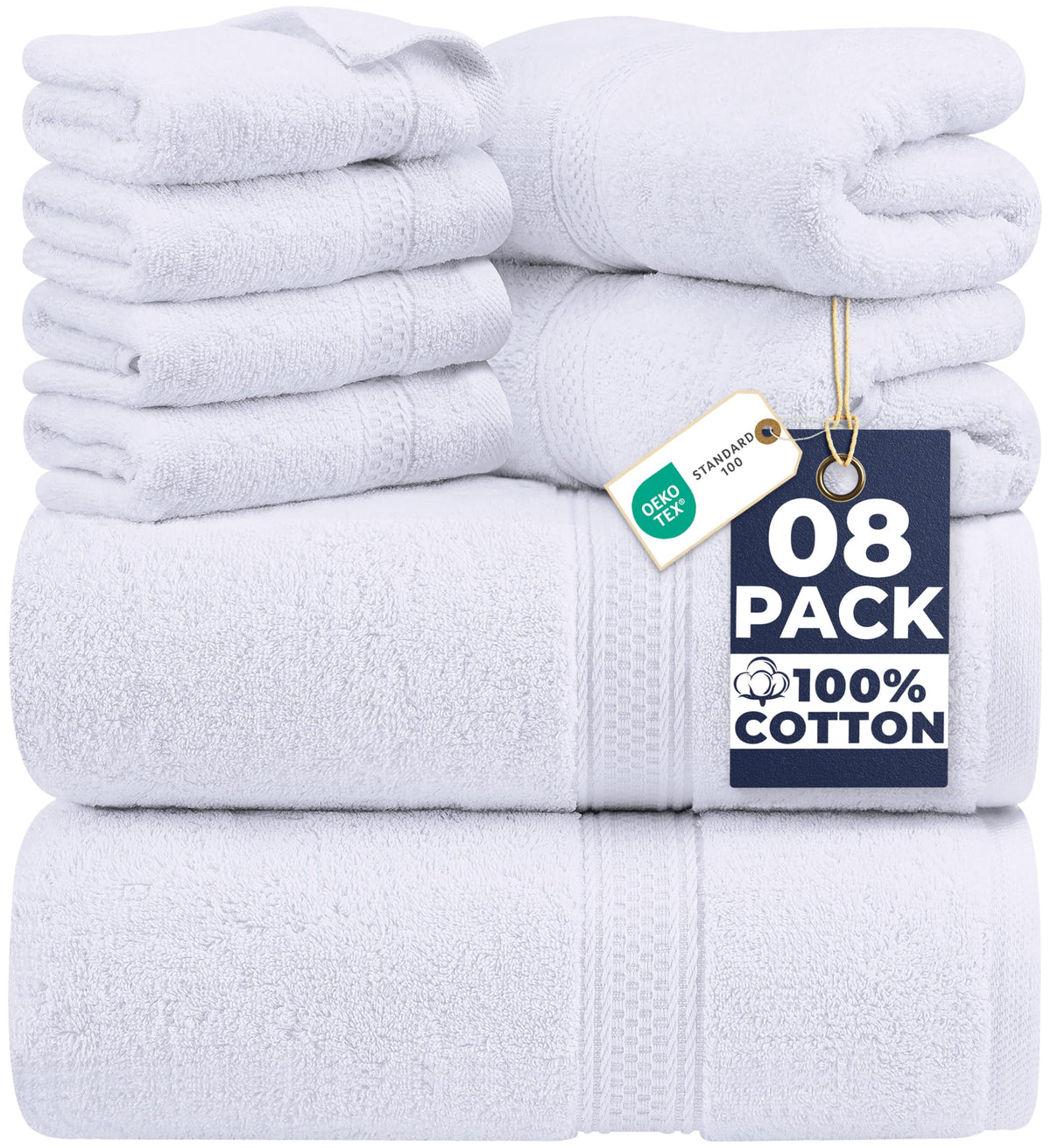 Utopia Towels Majestic Plush bath towel 27x54 for spa-like drying and comfort