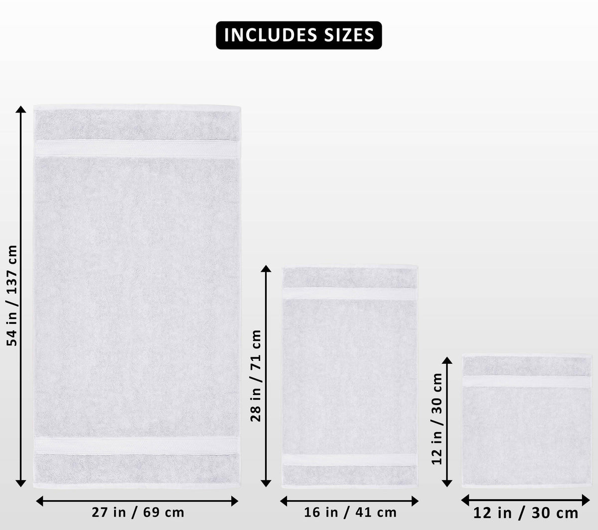 Utopia Towels Majestic Plush bath towel close-up showing absorbent fibers