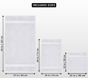Utopia Towels Majestic Plush bath towel close-up showing absorbent fibers