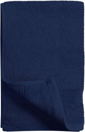 Utopia Towels navy blue color adds spa-like elegance to any bathroom.