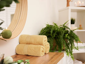 Utopia Towels premium hand towels quick-drying for busy mornings.