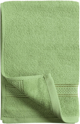Utopia Towels sage green colorway adds spa-like calm to decor