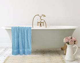 Utopia Towels easy care instructions: machine wash cold, tumble dry low