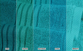 Utopia Towels soft turquoise hand towels with high absorption for comfort.