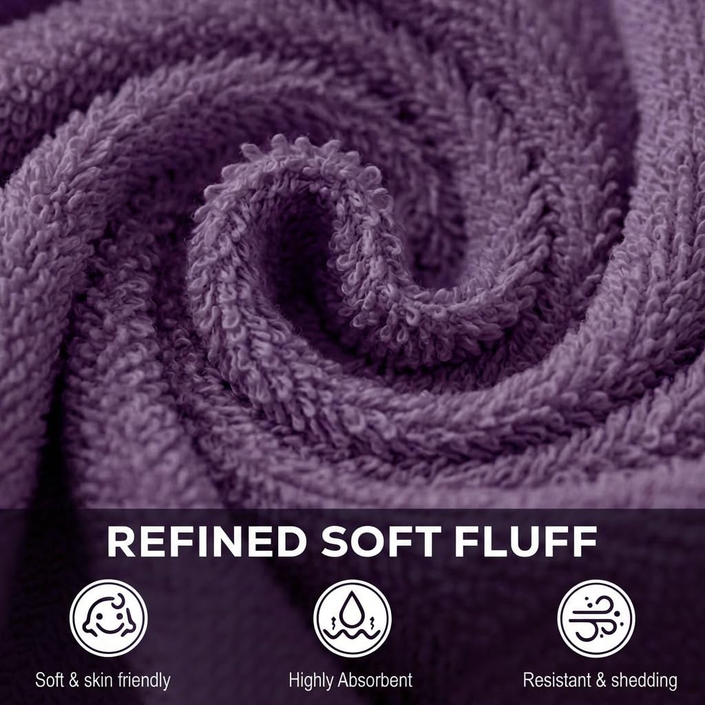 Utopia Towels soft, plush texture enhances daily skincare routines.