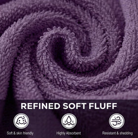 Utopia Towels soft, plush texture enhances daily skincare routines.