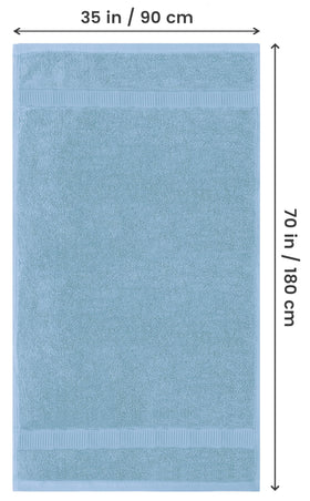 Utopia Towels soft cotton texture provides plush comfort and reliable absorption