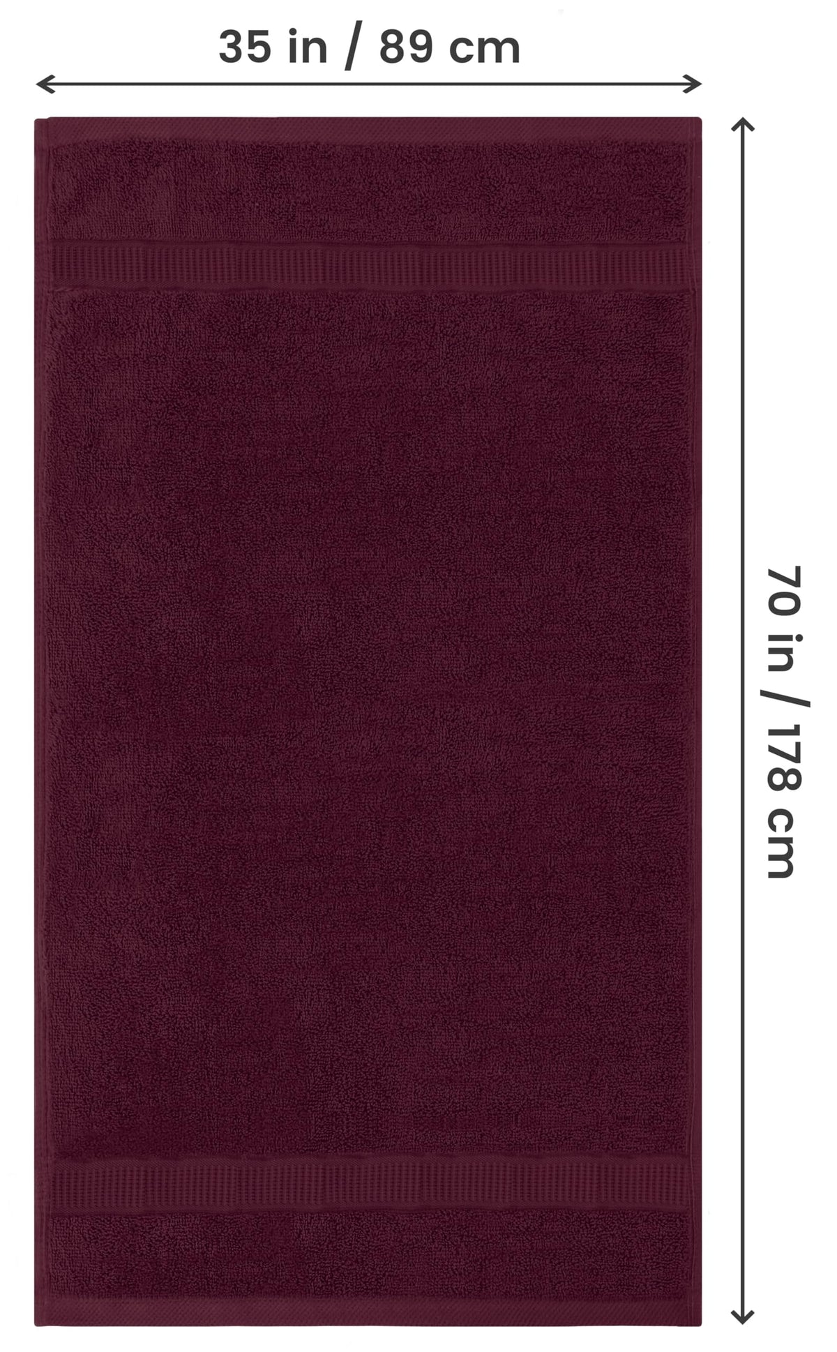 Utopia Towels soft ring-spun cotton close-up highlighting plush feel and absorbency