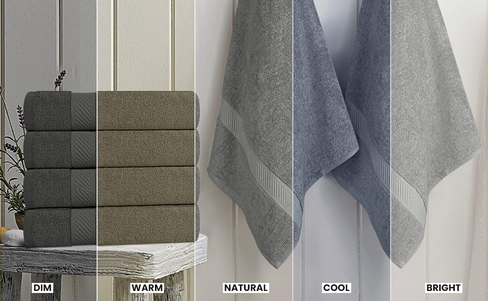 Utopia Towels soft-skin-friendly texture ready for daily use.
