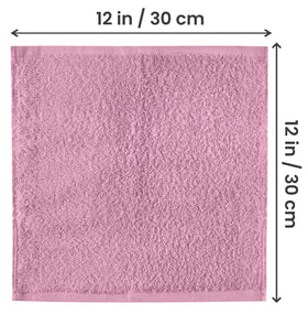 Utopia Towels washcloth showing soft texture ideal for gentle cleansing.