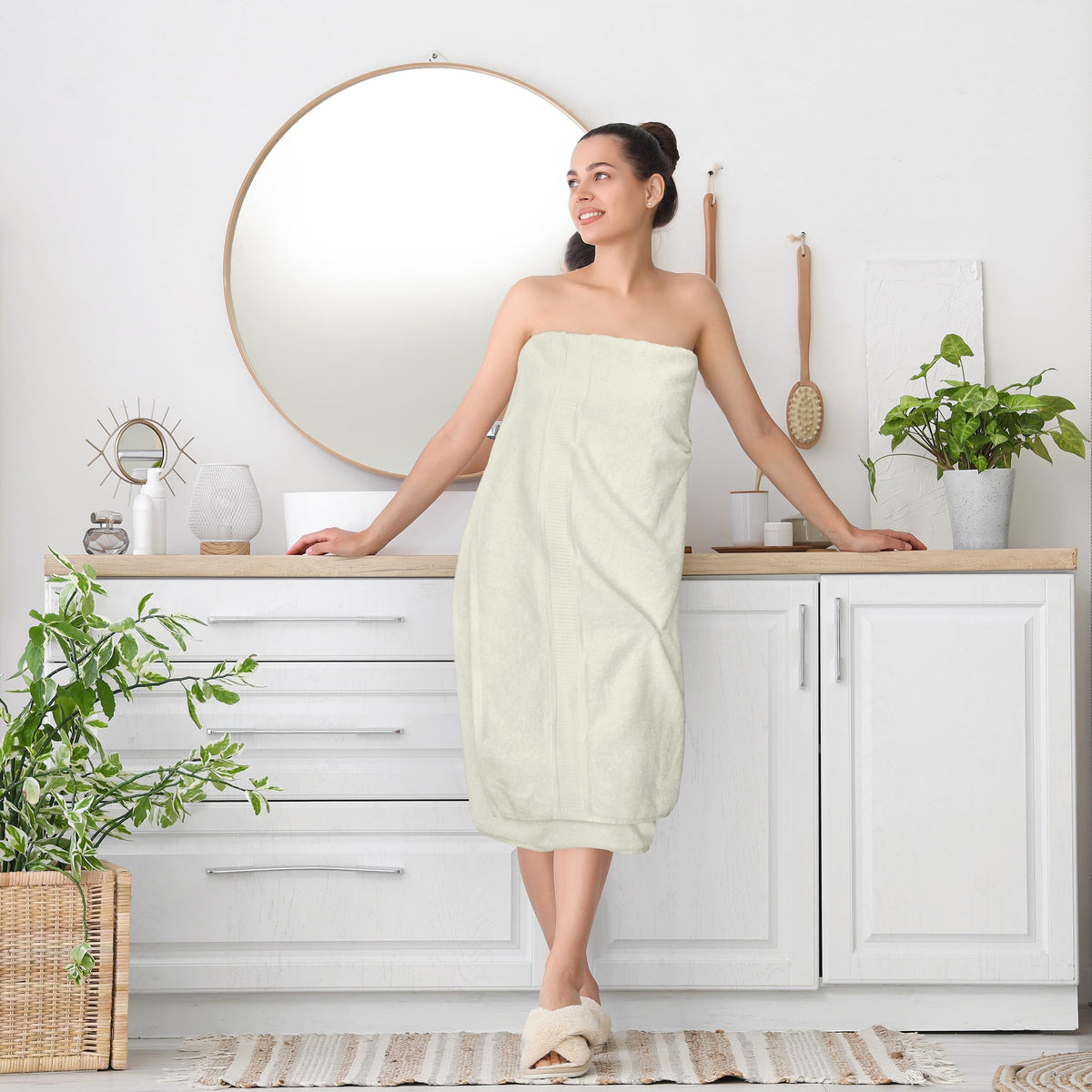 Spa and poolside ready towel by Utopia Towels for versatile drying.