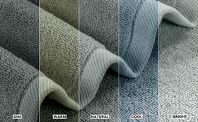 Utopia Towels terry weave closeup emphasizing high absorbency and quick drying.