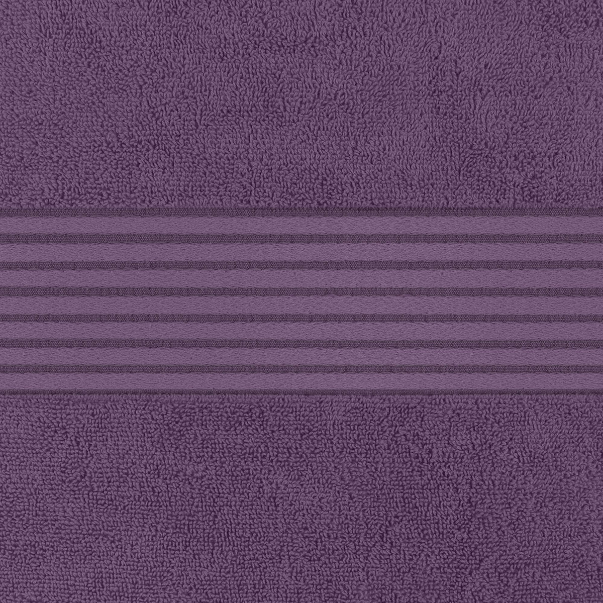 Utopia Towels two-pack bathsheet in plum for households or guests.