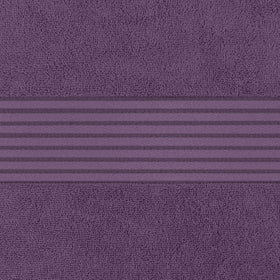 Utopia Towels two-pack bathsheet in plum for households or guests.