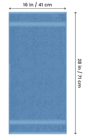 Utopia Towels ultra-soft 600gsm 16x28 hand towel for quick absorbent drying.