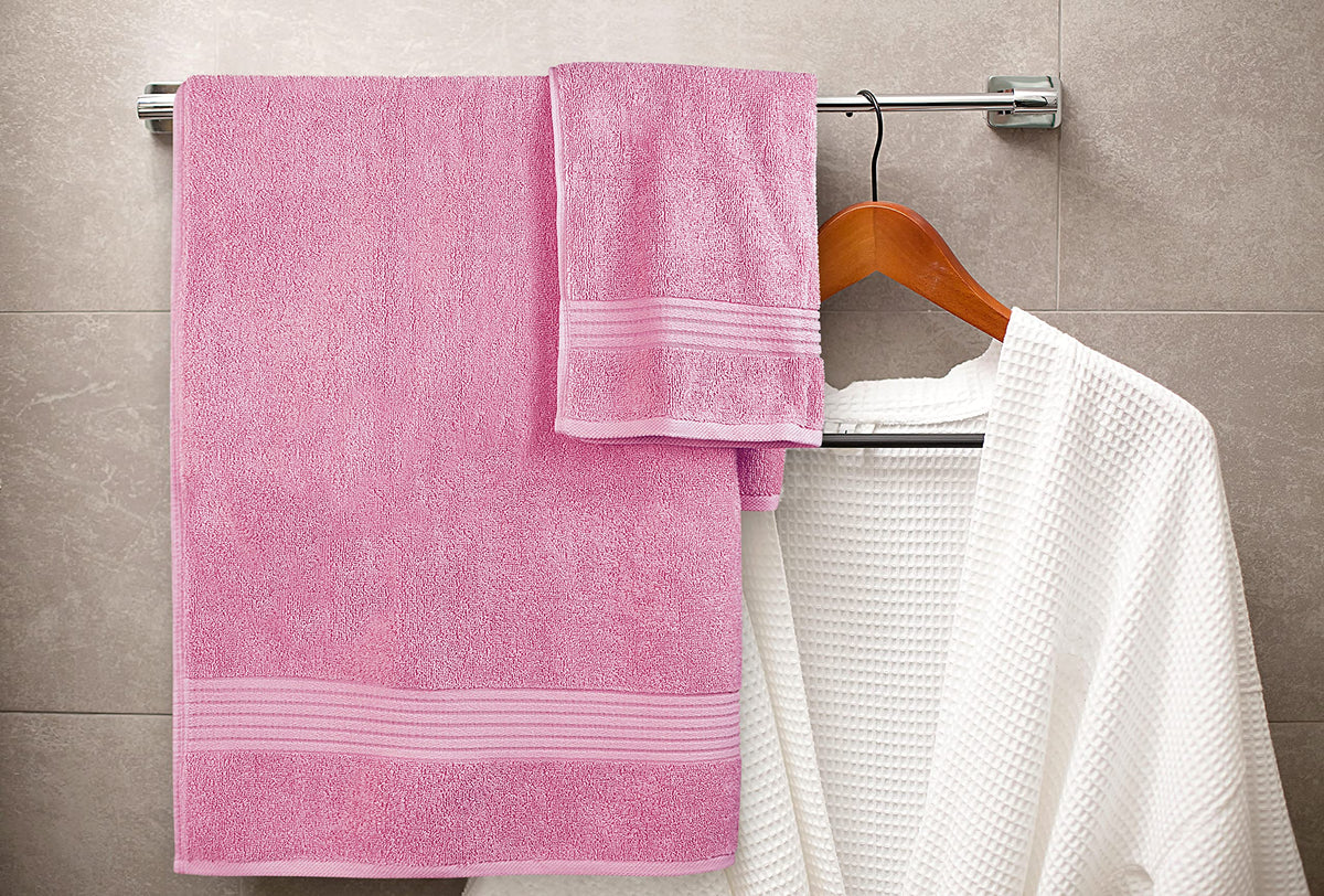 Utopia Towels washcloth 12x12 pink – gentle cleansing and fast drying