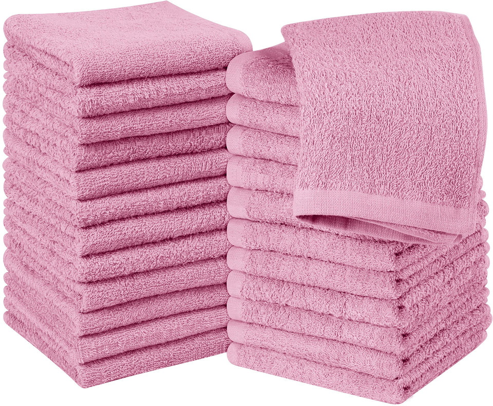 Utopia Towels washcloth 24-pack 12x12 inches with soft, durable cotton for daily use.