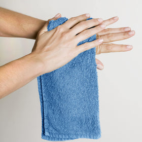 Utopia Towels washcloth soft texture feels gentle on skin.